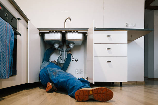 Professional Drain Cleaning technician working in Moclips, WA